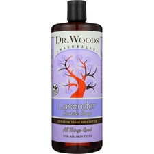 Dr. Woods Castile Soap Lavender 32 Oz