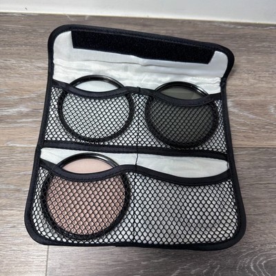 Tiffen 77mm Filter Kit CPL UV 812 Enhancing Filters w/ Tiffen Pouch