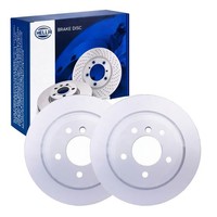 2X Hella Pagid Bremsscheiben Ø300Mm Hinten Passend FüR Bmw Z4 54966PRO_HC
