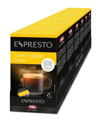 ESPRESTO Caffè Crema Classic, kompatibel mit K-fee & Aldi EXPRESSI*, RFA zertifi