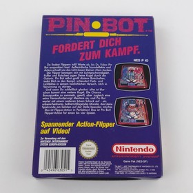 Nintendo NES Spiel: Pin Bot - OVP CIB Komplett (PAL-B NOE)