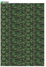 Trembita D35006 Woodland USA military camouflage since 1978 - 1/35 decal sheet