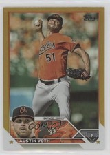 2023 Topps Series 2 Gold Foil Austin Voth #647 0c3e