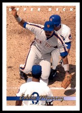 Eddie Murray 1993 Upper Deck #115 Mets MLB READ FREE SHIPPING AutographDen