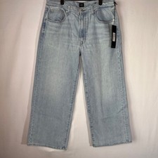 EDWIN Anthropologie Women's Wash: Last Summer Marli Ankle Wide Leg Sz 33 NWT