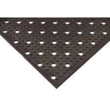 NOTRAX T23S0032BL Reversibl Drainage Mat,Black,3 ft.x2 ft. 25PL61