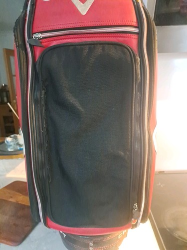 CALLAWAY XR TOLLE BIG BERTHA STAFF / TOUR GOLFBAG MIT SCHULTERGURT & KAPUZE - Bild 10 von 16