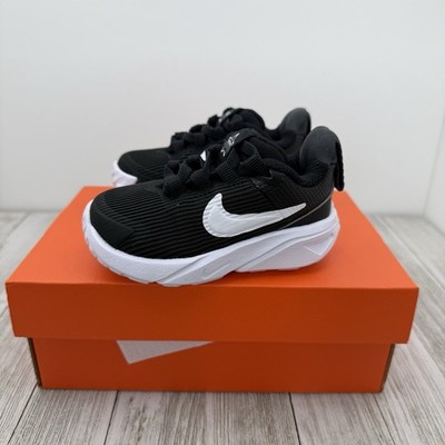 Buy Nike Star Runner 4 NN (TD) Sneakers Black/White DX7616-001 Size 4c
