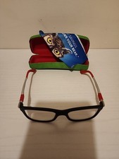 RAY-BAN JUNIOR Rb 1549 3652 BLACK RED EYEGLASSES 48 16 125 W/CASE