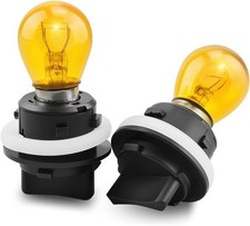 Front Turn Signal Socket with Bulb, Turn Signal Lamp Socket, 2Pcs