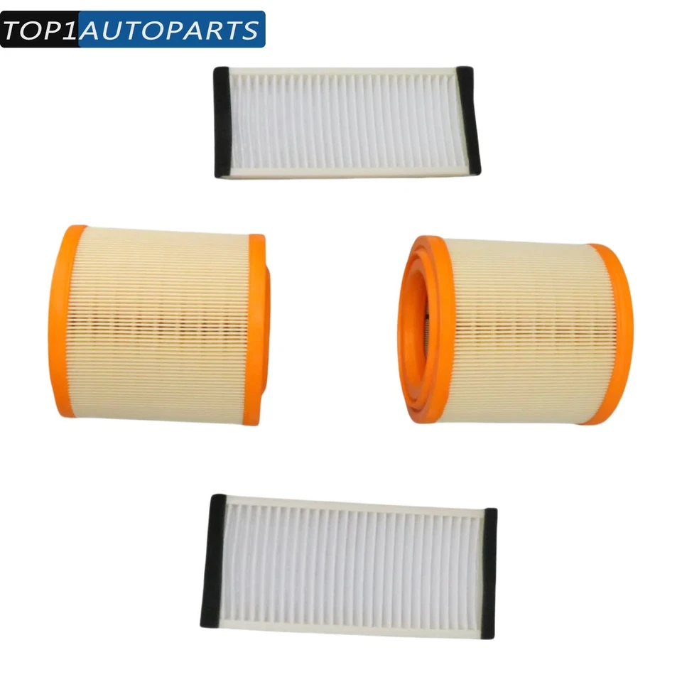 2X Filtro de aire y filtro de aire de carbono activo de cabina para Aston Martin V8 Vantage 06-14 Foto 3 de 4