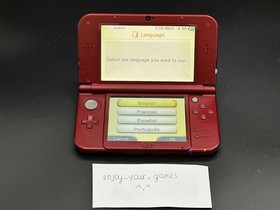 Nintendo New 3DS XL LL Red | English | Charger | USA Seller - SHIP IN 1-DAY