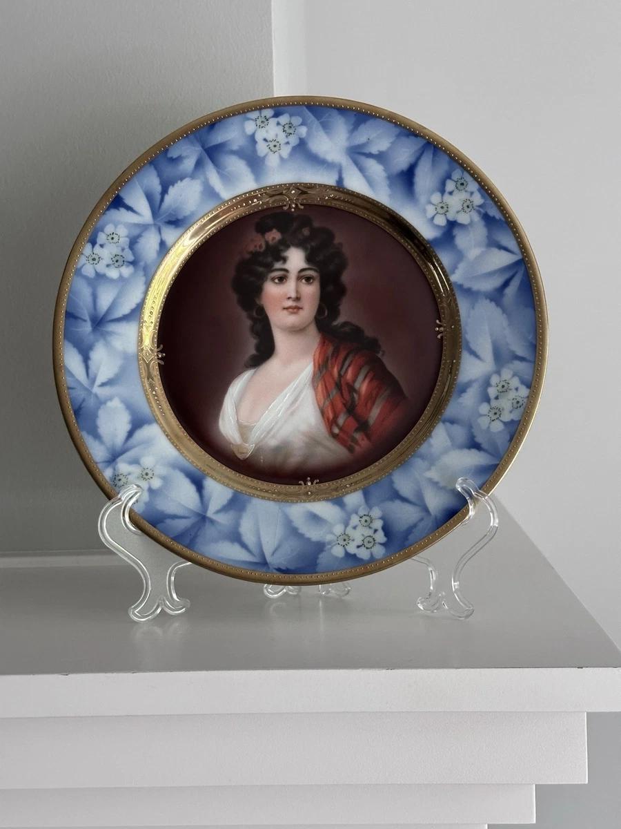 Royal Vienna Plate In Antique Ceramic & Porcelain Plates