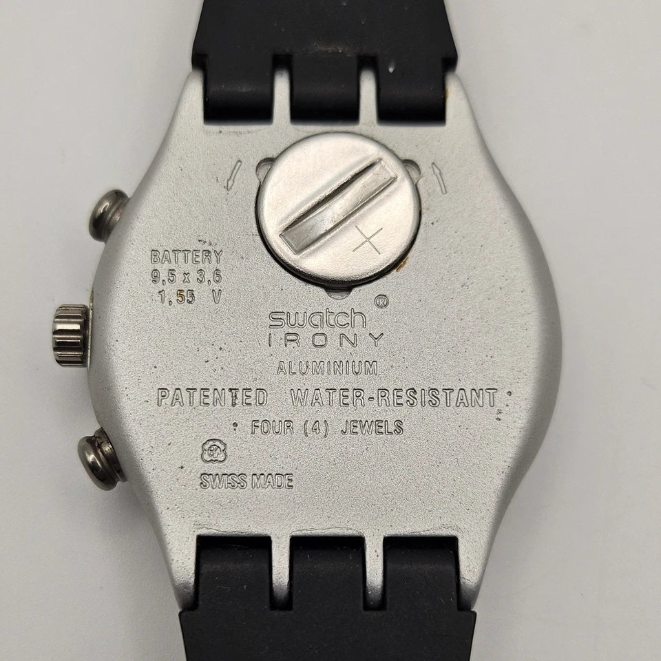 Reloj SWATCH Swiss Irony Aluminio Cronógrafo 1995 Foto 4 de 4