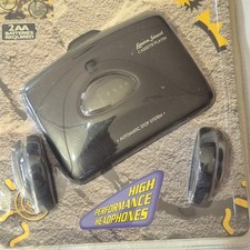 Lenoxx Sound Model 820M Portable Stereo Cassette Player NOS SEALED VTG