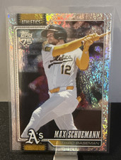 2026 Topps Series 1 Holofoil Max Schuemann #225 Athletics