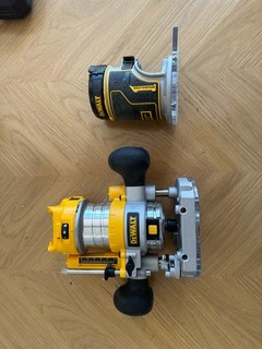 DEWALT DCW604NT XJ 18V XR 1/4 inch Bruchless Router (Body Only)
