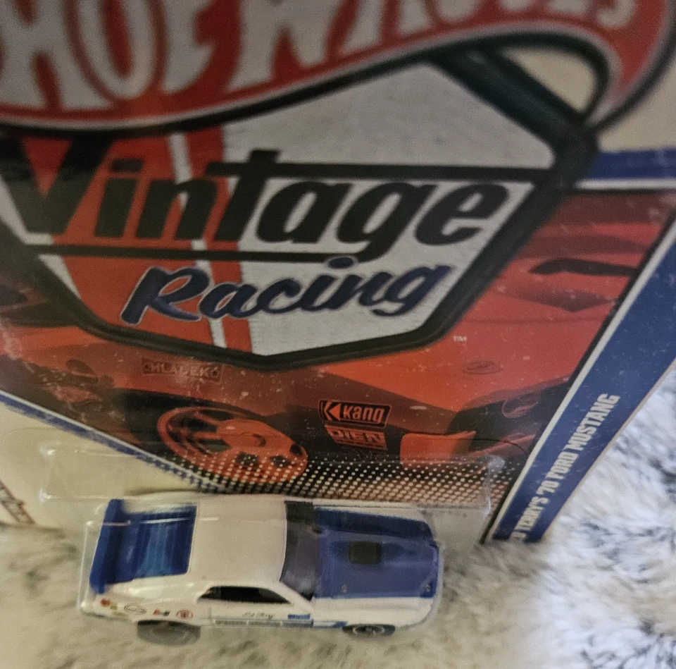 Ford Mustang Real Riders K86 Hot Wheels Vintage Racing Ed Terry's 70 Foto 4 de 4