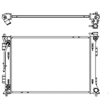 RAD13603 New Replacement Radiator Fits 2016-2018 KIA Optima