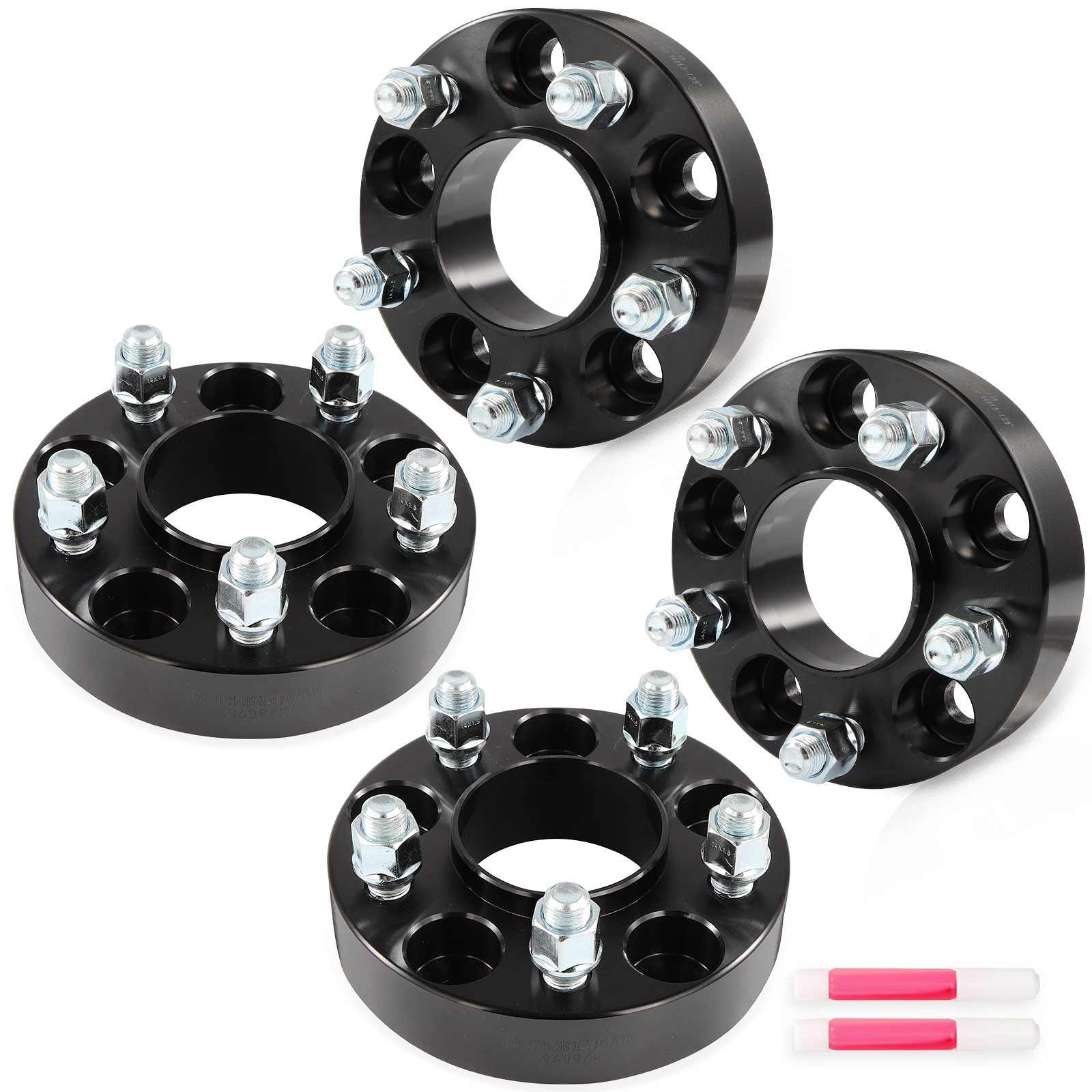4 Pcs 1.25" Hub Centric Wheel Spacers 14x1.5 For Ford Mustang 2015-2023 5x4.5