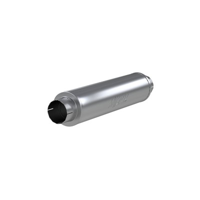 MBRP M91031 Muffler T409 SS 4'' In/Out 24''x30'' Deep Sound Truck Exhaust Upgrade