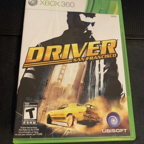 Driver San Francisco (Microsoft Xbox 360, 2011) Complete CIB Tested