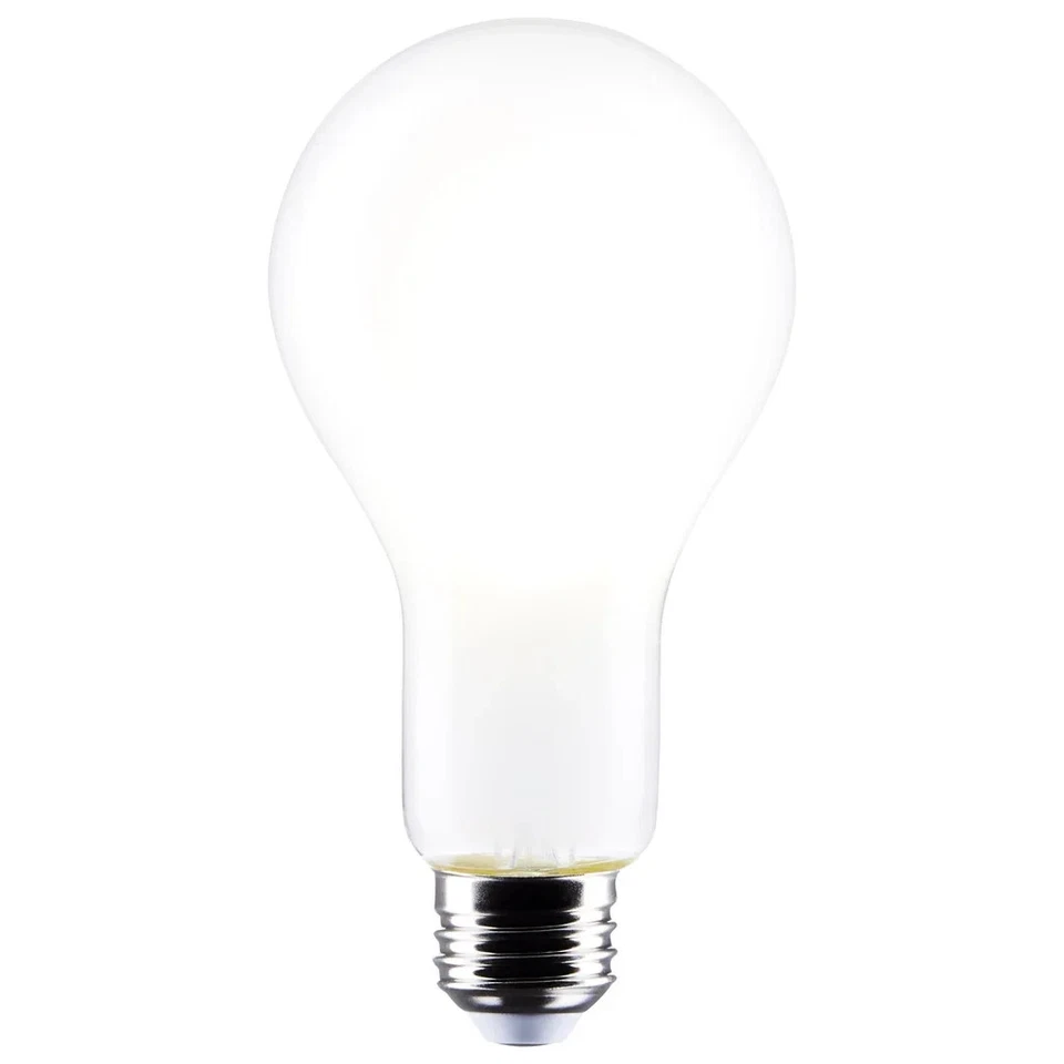 21 Watt - A23 LED - Frost Finish - Medium base - 5000K - 120 Volt - 12-Pack - Image 2 of 4