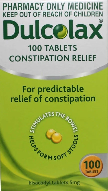 Dulcolax 12+ Gastro-Resistant 5mg Tablets Bisacodyl (100) - RESTRICTED SUPPLY