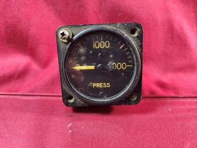#ad #ad WWII Aircraft Hydraulic Pressure Guage 0 2000PSI AN5771 Airey Canada $55.77