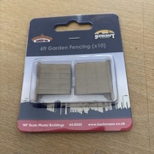 Garden Fencing 6 Foot "OO" Gauge Bachmann 44-0505