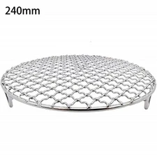 Round Stainless Steel Steamer Rack - Cooling Rack For Baking, Cooking, Steaming