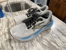 Brooks Glycerin 21 Shoes Mens Sz 10 Coconut Forged Iron Yellow Running Sneaker