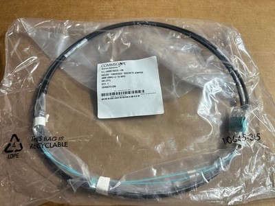 Commscope, FJ-4MMC102C0-2M, Heliax Fiberfeed Discrete Jumper, 4MM LC-MPO