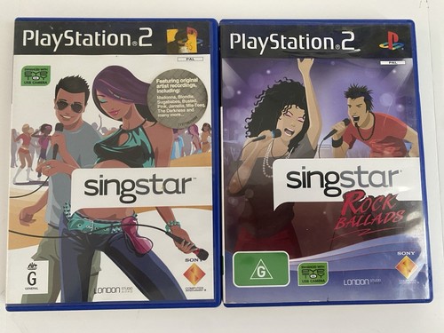 PlayStation 2 SingStar Game + 4 Microphones, 3 Adaptors - With 6 PS2 Games - Picture 6 of 7