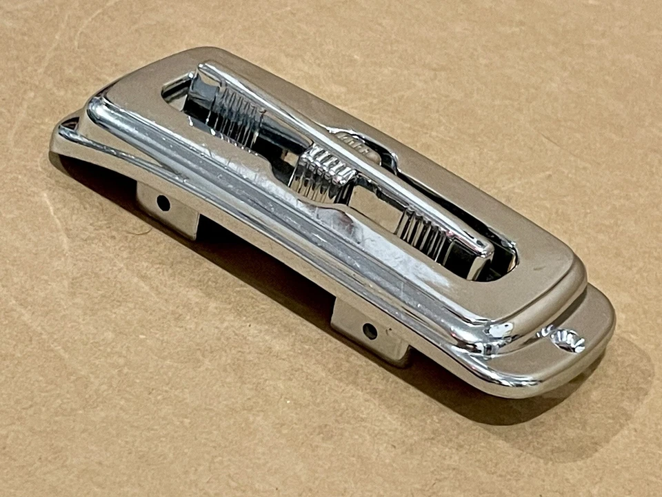 1956 CADILLAC 6 WAY POWER SEAT CONTROL SWITCH CHROME BEZEL SERIES 60 62 NICE! - Image 2 of 4