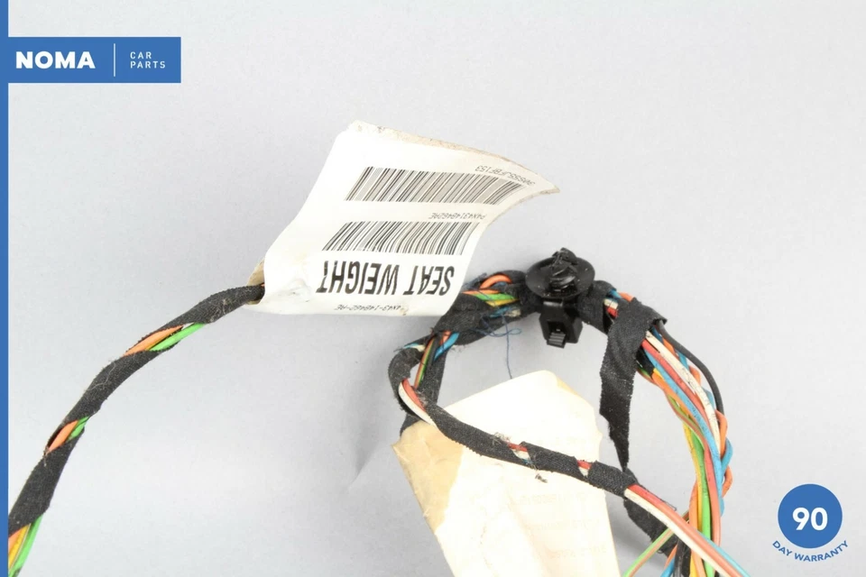 05-08 Jaguar X-Type X400 Asiento de pasajero delantero derecho Ocupación Arnés de peso OEM Foto 3 de 4