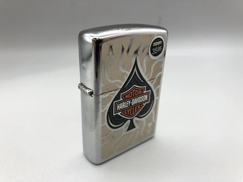 Zippo Harley Davidson Ace Of Spades Never Opened 2014