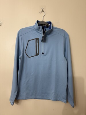 RLX Polo Ralph Lauren Mens sz S Stretch Jersey 1/4Zip Golf Top