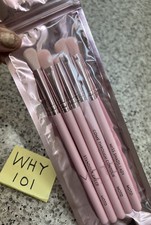 MOTD COSMETICS 5-PC Blending Eye Brush Assorted SET Pink Sealed BAG Full SZ 43