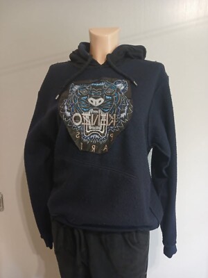 ★送料 関税込★KENZO★HOODED PARIS SWEATSHIRT★ KENZO 'Souvenir' oversized hooded sweatshirt | REVERSIBLE