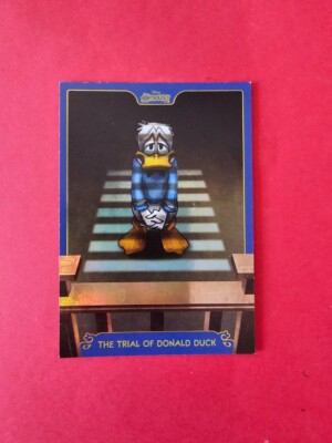 NEW PANINI DISNEY ANTHOLOGY BASE CARD THE TRIAL OF DONALD DUCK #82/110