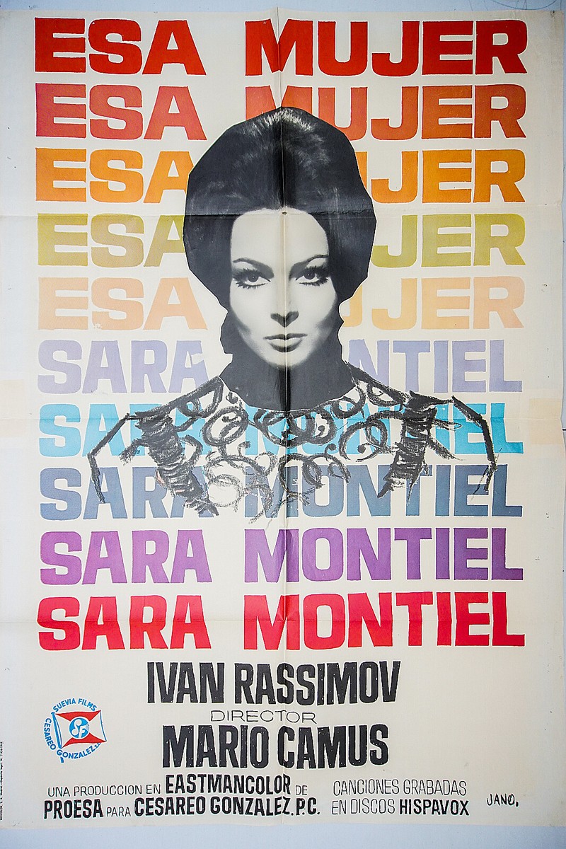 ESA MUJER (SARA MONTIEL) -- Poster Cartel de Cine