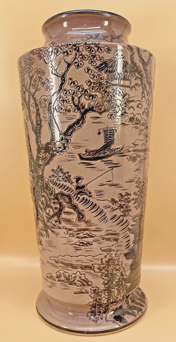 萨摩锦光山在日本古董花瓶| eBay