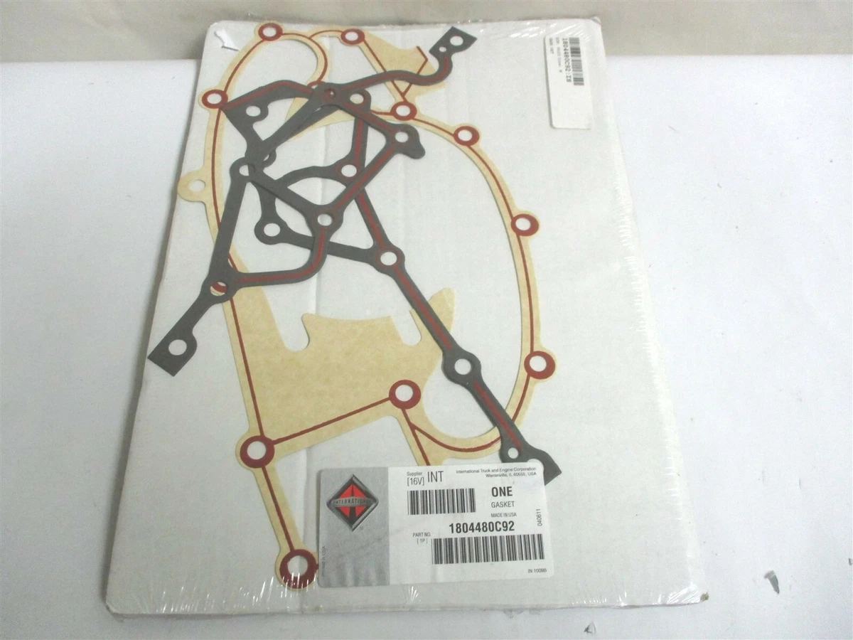 1804480C92 NEW OEM INTERNATIONAL CYLINDER FRONT COVER W/PUMP 