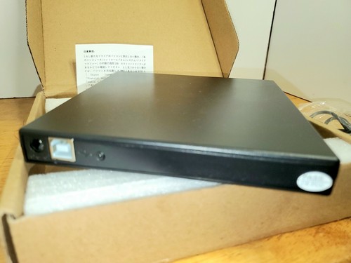 Usb Slim Portable optical Drive CD DVD.. NEW IN OPEN BOX.w USB POWER / USB CORD - 第 5/6 張圖片