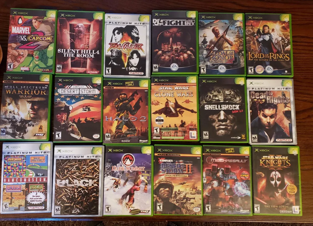 Xbox Original Games - All complete with Manual - Tested and working - FREE  p&p