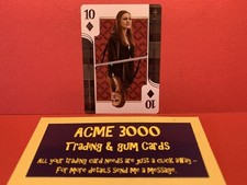 2020 Cryptozoic OUTLANDER Season 4 - GOLD FOIL PLAYING CARD - 10 of Diamonds