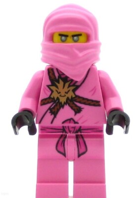 LEGO Ninjago Minifigure Zane - Pink (Genuine) | eBay