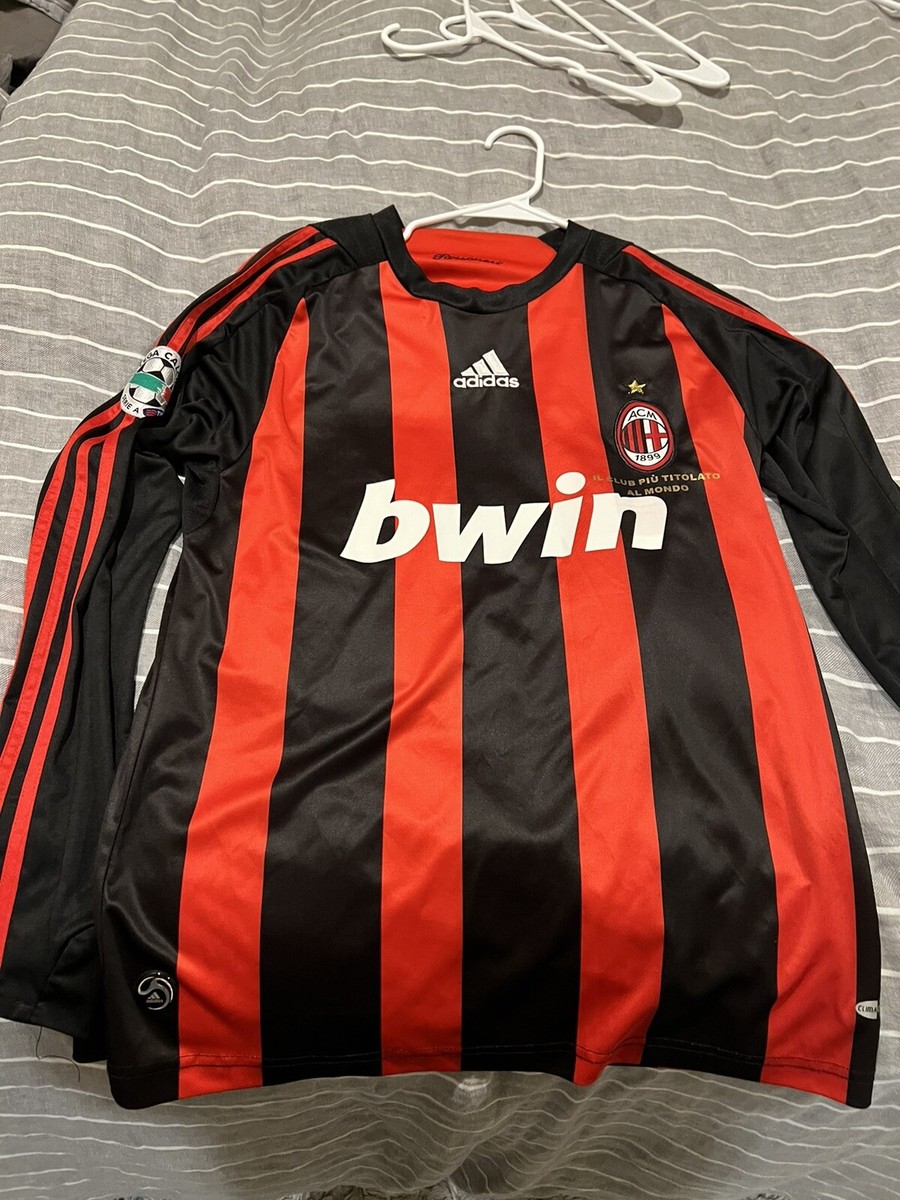 Vintage AC Milan 2006/07 Kaka #22 Red Home Long Sleeve