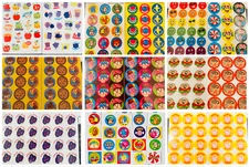 Mixed Scents | Scratch and Sniff Stickers Desserts Fruits Candy Animals Rewards